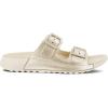imageECCO Womens Cozmo Two Band Buckle SandalPure White Gold