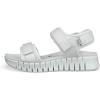 imageECCO Womens Gruuv Sol SandalWhite Nubuck