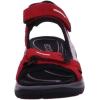 imageECCO Womens Yucatan Sport SandalChili RedConcreteBlack Nubuck