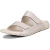 imageECCO Mens Cozmo Two Band Slide SandalLimestone Croco