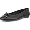imageECCO Womens Margot Bow Ballerina Ballet FlatBlack