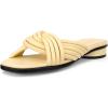 imageECCO Womens Sculpted Alba 25 Slide SandalStraw