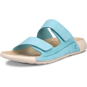 imageECCO Mens Cozmo Two Band Slide SandalAquatic Nubuck