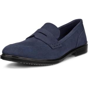 imageECCO Mens Dress Classic 15 Penny LoaferMarine Nubuck