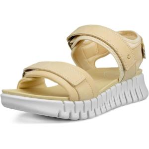 imageECCO Womens Gruuv Sol SandalStraw Nubuck
