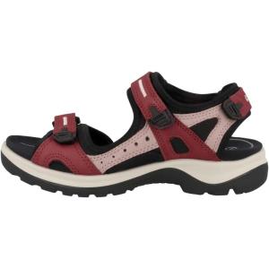 imageECCO Womens Yucatan Sport SandalChili RedDamask Rose Nubuck