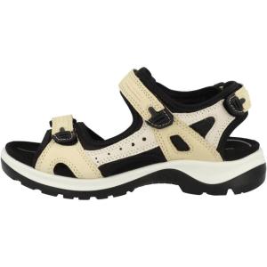 imageECCO Womens Yucatan Sport SandalStrawShadow White Nubuck