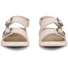 imageECCO Womens Cozmo Three Band Buckle SandalLimestone Nubuck