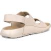 imageECCO Womens Cozmo Three Band Buckle SandalLimestone Nubuck