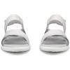 imageECCO Womens Samara Flat SandalWhitePure Silver