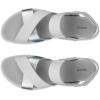 imageECCO Womens Samara Flat SandalWhitePure Silver
