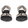 imageECCO Womens Sculpted 35 Luxe Strap Heeled SandalDark Clay Snake Print