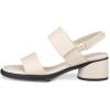 imageECCO Womens Sculpted 35 Luxe Strap Heeled SandalLimestone