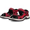 imageECCO Womens Yucatan Sport Sandal BrickChili RED Nubuck 885