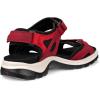 imageECCO Womens Yucatan Sport Sandal BrickChili RED Nubuck 885