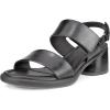 imageECCO Womens Sculpted 35 Luxe Strap Heeled SandalBlack