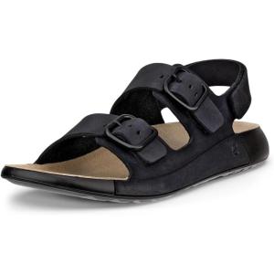 imageECCO Womens Cozmo Three Band Buckle SandalBlack Nubuck