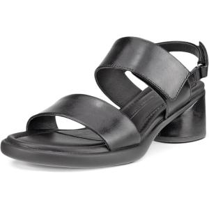 imageECCO Womens Sculpted 35 Luxe Strap Heeled SandalBlack