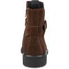 imageECCO Womens Amsterdam Waterproof Buckle Ankle BootCoffee Suede