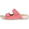 imageECCO Womens Cozmo Two Band Slide SandalBubblegum Nubuck