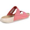 imageECCO Womens Cozmo Two Band Slide SandalBubblegum Nubuck
