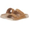 imageECCO Womens Cozmo Two Band Slide SandalCayote Nubuck