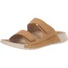 imageECCO Womens Cozmo Two Band Slide SandalCayote Nubuck