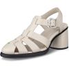 imageECCO Womens Sculpted 55 Luxe Fisherman Heel Heeled SandalLimestone