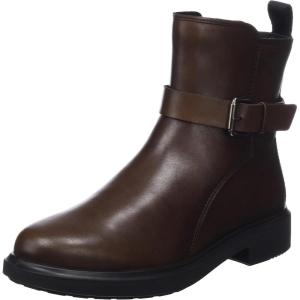 imageECCO Womens Amsterdam Waterproof Buckle Ankle BootPotting Soil