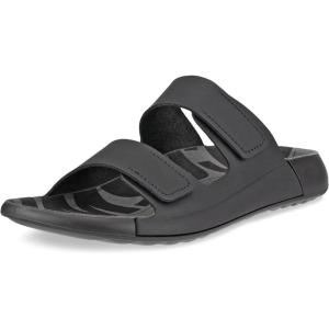 imageECCO Womens Cozmo Two Band Slide SandalBlack