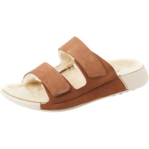 imageECCO Womens Cozmo Two Band Slide SandalCamel