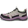 imageECCO Womens Offroad Lace Up Hiking ShoeBlack NubuckGravelLavender Mist