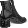 imageECCO Womens Sculpted Luxury 35mm Ankle BootBlack Reptile Print