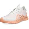 imageECCO Womens Biom Infinite Textile Knit Fashion SneakerBright WhitePeach Nectar