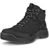 imageECCO Womens Offroad Waterproof Mid Hiking BootBlack Oil NubuckBlack Nubuck