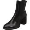 Black Smooth Leather