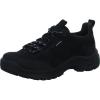 imageECCO Womens Offroad Leather Waterproof Hiking ShoeBlack NubuckBlack
