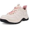 imageECCO Womens Offroad Leather Waterproof Hiking ShoeLimestone NubuckOld Rose