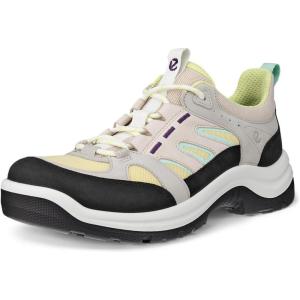 imageECCO Mens Offroad Lace Up Hiking ShoeBlackGravelStrawLimestone