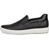 imageECCO Womens Soft 7 Easy Slip on SneakerBlackPatent Black