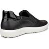 imageECCO Womens Soft 7 Easy Slip on SneakerBlackPatent Black