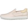 imageECCO Womens Soft 7 Easy Slip on SneakerLimestoneStraw