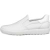 imageECCO Womens Soft 7 Easy Slip on SneakerWhitePatent White