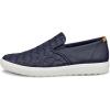 imageECCO Womens Soft 7 Woven Slipon 30 SneakerMarine