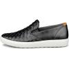 imageECCO Womens Soft 7 Woven Slipon 30 SneakerSilver Heavy