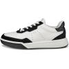 imageECCO Womens Street Court SneakerBlackWhiteBlack