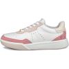imageECCO Womens Street Court SneakerOld RoseWhiteRose Dust