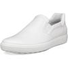 imageECCO Womens Soft 7 Easy Slip on SneakerWhitePatent White