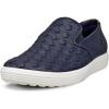 imageECCO Womens Soft 7 Woven Slipon 30 SneakerMarine