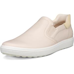 imageECCO Womens Soft 7 Easy Slip on SneakerLimestoneStraw